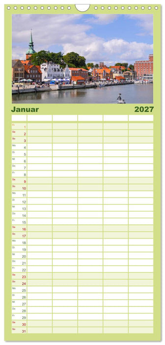 "Landarzt" - Plätze an Schlei und Ostsee (CALVENDO Familienplaner 2027)