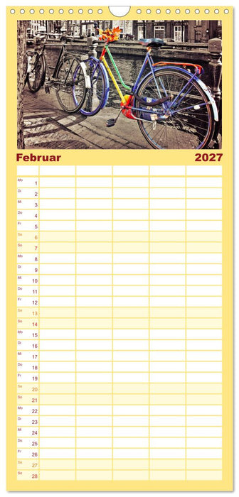 Stadtfahrrad (CALVENDO Familienplaner 2027)
