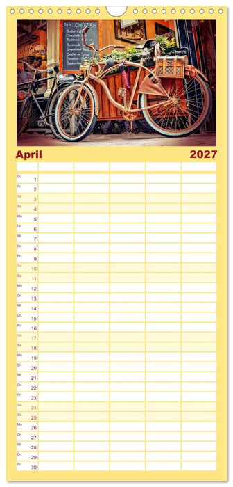Stadtfahrrad (CALVENDO Familienplaner 2027)