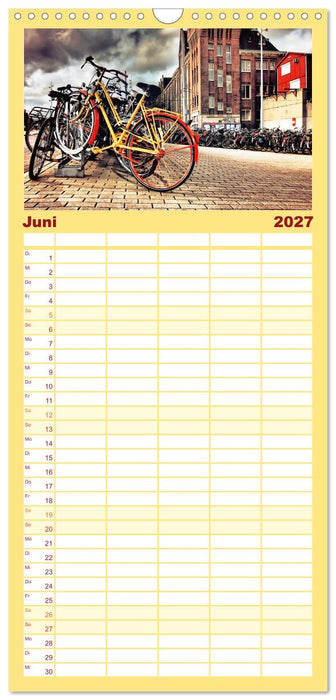 Stadtfahrrad (CALVENDO Familienplaner 2027)