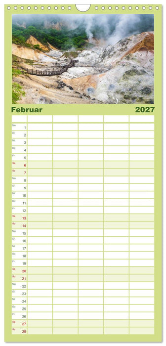 Japan. Im Land der aufgehenden Sonne (CALVENDO Familienplaner 2027)
