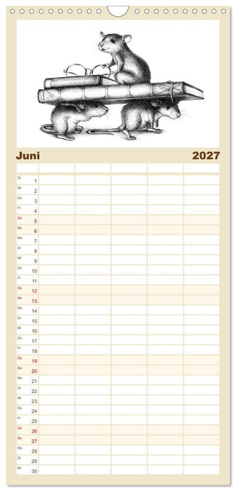 owls & friends 2027 (CALVENDO Familienplaner 2027)
