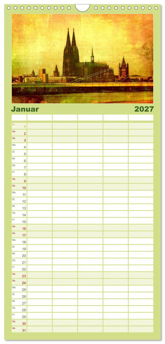 Köln (CALVENDO Familienplaner 2027)