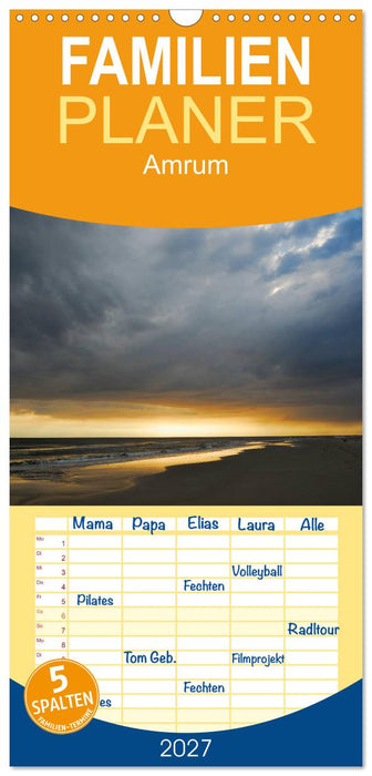 Amrum (CALVENDO Familienplaner 2027)