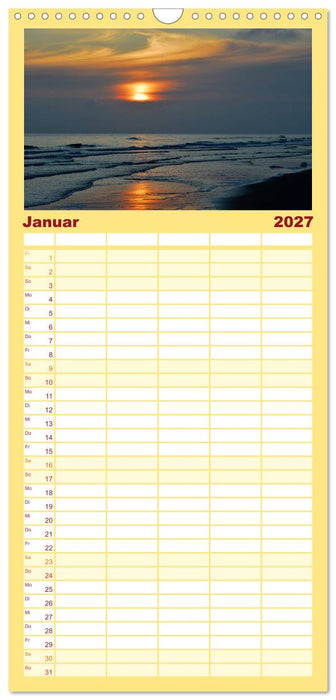 Amrum (CALVENDO Familienplaner 2027)