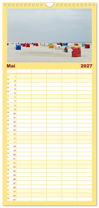 Amrum (CALVENDO Familienplaner 2027)