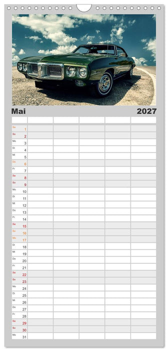 American Classic Cars (CALVENDO Familienplaner 2027)
