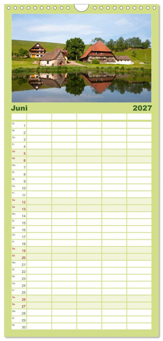 Schwarzwald 2027 (CALVENDO Familienplaner 2027)