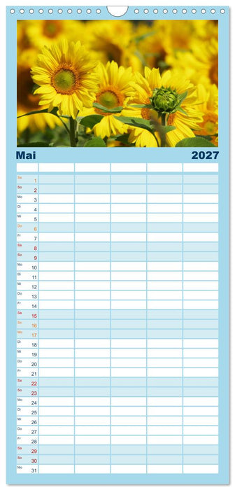 Natur Bilder Kalender (CALVENDO Familienplaner 2027)