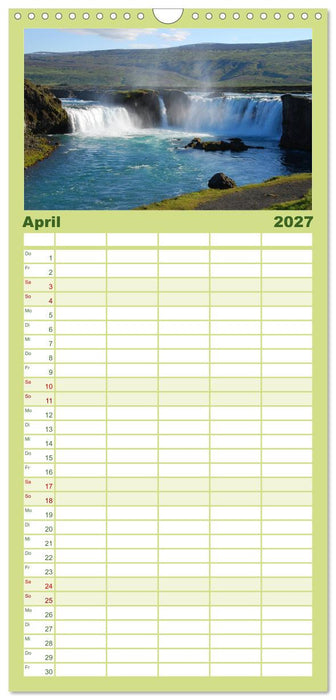 Das ist ISLAND (CALVENDO Familienplaner 2027)