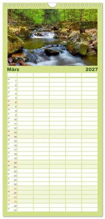 Harz Landschaften (CALVENDO Familienplaner 2027)