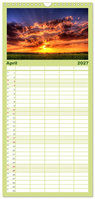 Harz Landschaften (CALVENDO Familienplaner 2027)
