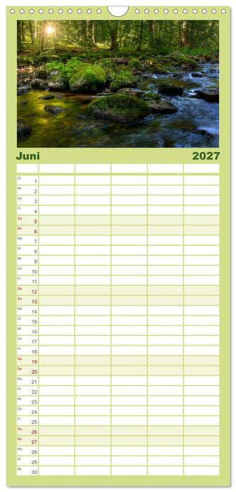 Harz Landschaften (CALVENDO Familienplaner 2027)
