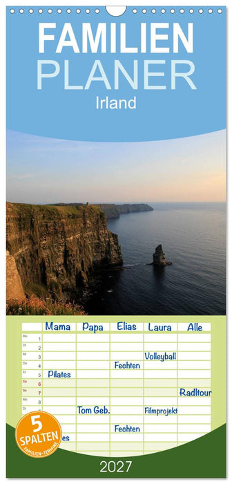 Irland (CALVENDO Familienplaner 2027)