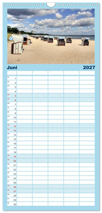 Timmendorfer Strand (CALVENDO Familienplaner 2027)