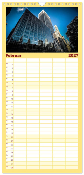 New York feeling (CALVENDO Familienplaner 2027)