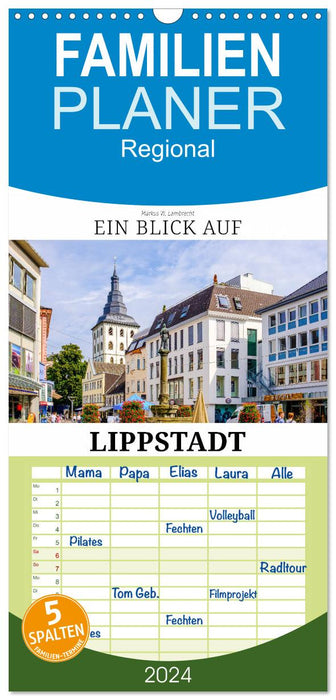 Ein Blick auf Lippstadt (CALVENDO Familienplaner 2027)