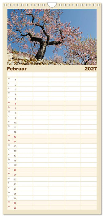 Costa Blanca - Spaniens weiße Küste (CALVENDO Familienplaner 2027)