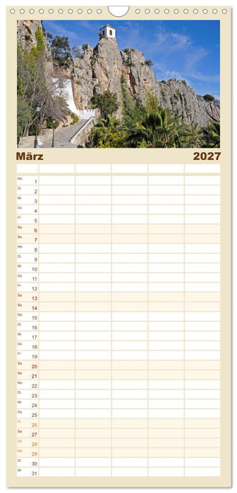 Costa Blanca - Spaniens weiße Küste (CALVENDO Familienplaner 2027)