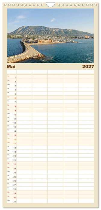 Costa Blanca - Spaniens weiße Küste (CALVENDO Familienplaner 2027)