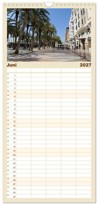 Costa Blanca - Spaniens weiße Küste (CALVENDO Familienplaner 2027)