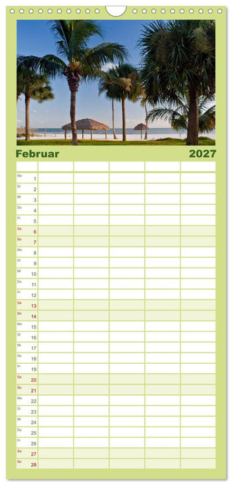 Sonne, Strand & Meer (CALVENDO Familienplaner 2027)