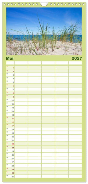 Sonne, Strand & Meer (CALVENDO Familienplaner 2027)
