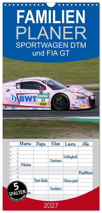 SPORTWAGEN DTM und FIA GT (CALVENDO Familienplaner 2027)