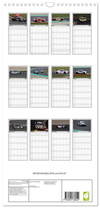 SPORTWAGEN DTM und FIA GT (CALVENDO Familienplaner 2027)