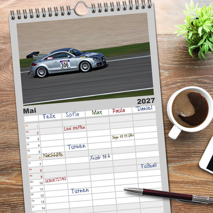 SPORTWAGEN DTM und FIA GT (CALVENDO Familienplaner 2027)