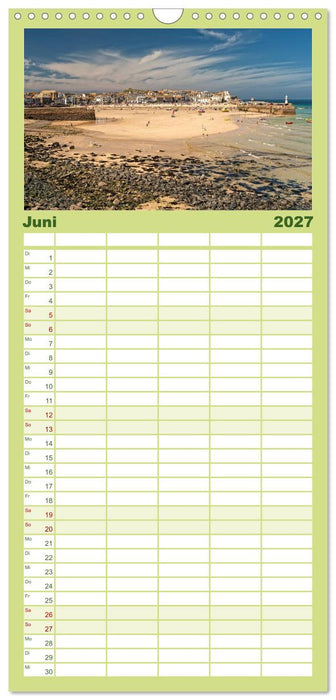Zauberhaftes Südengland (CALVENDO Familienplaner 2027)