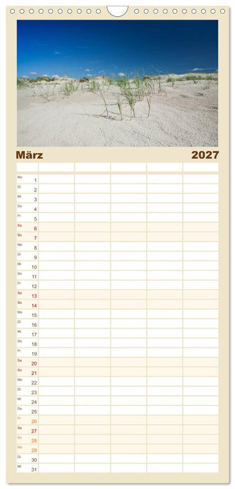 Sankt Peter-Ording. Sonne - Strand - Meer (CALVENDO Familienplaner 2027)