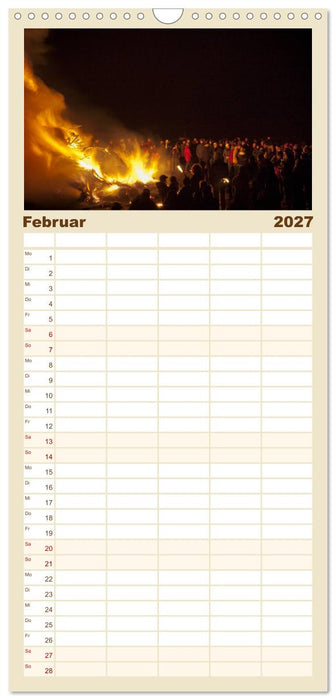 Sylt-Abende - Fotografien von Beate Zoellner (CALVENDO Familienplaner 2027)