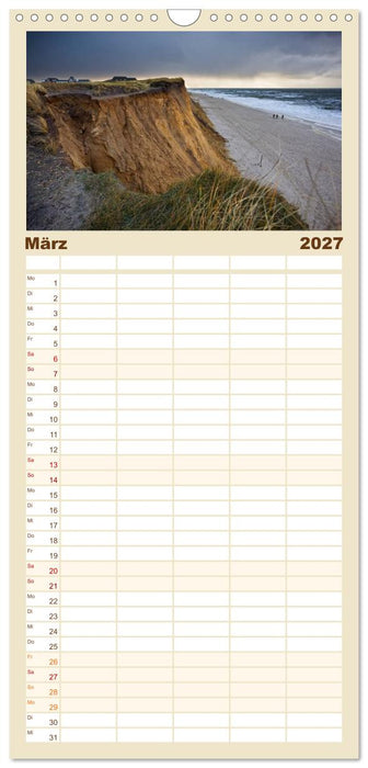 Sylt-Abende - Fotografien von Beate Zoellner (CALVENDO Familienplaner 2027)