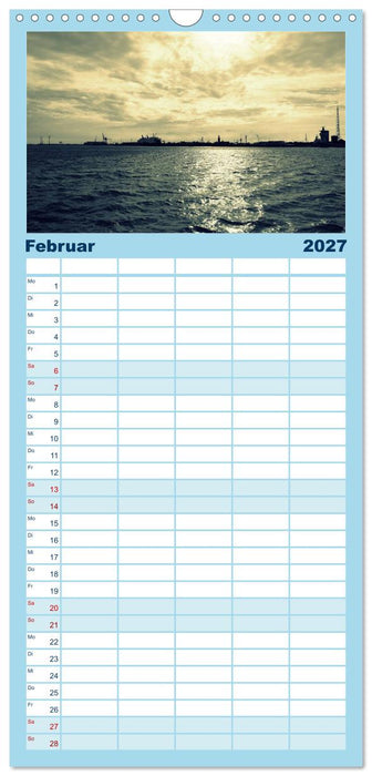 Nordseefeeling - Cuxhaven (CALVENDO Familienplaner 2027)