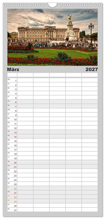 Weltmetropole London (CALVENDO Familienplaner 2027)