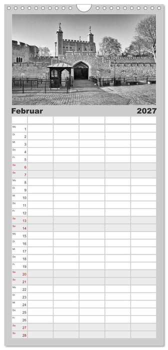 LONDON Urbaner Flair (CALVENDO Familienplaner 2027)