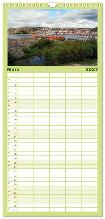 SKANDINAVIEN (CALVENDO Familienplaner 2027)