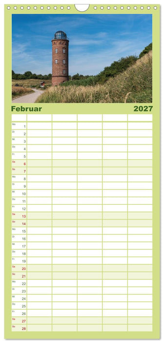 Entdeckungen auf der Insel Rügen (CALVENDO Familienplaner 2027)