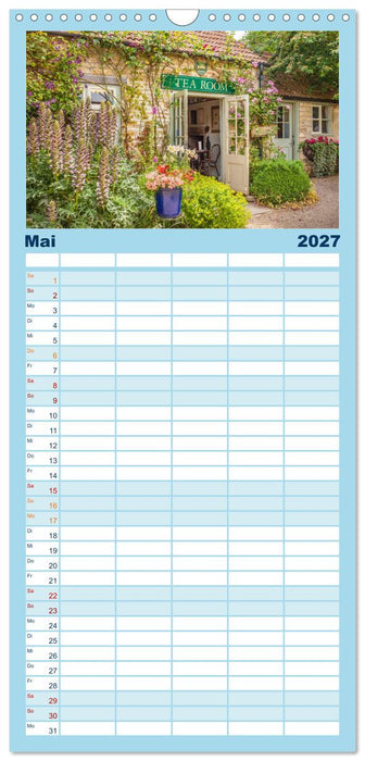 Eine Reise durch Südengland (CALVENDO Familienplaner 2027)