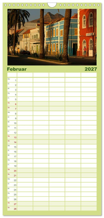 Kap Verde (CALVENDO Familienplaner 2027)