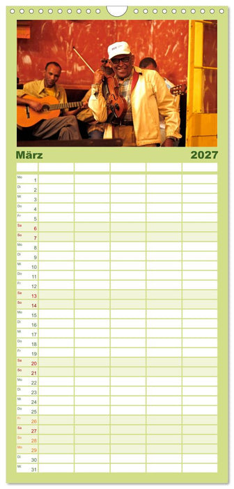 Kap Verde (CALVENDO Familienplaner 2027)