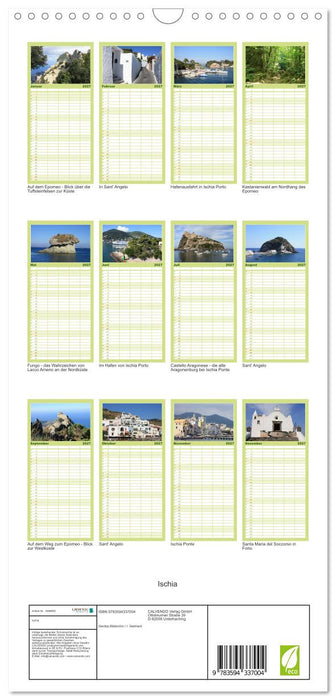 Ischia (CALVENDO Familienplaner 2027)