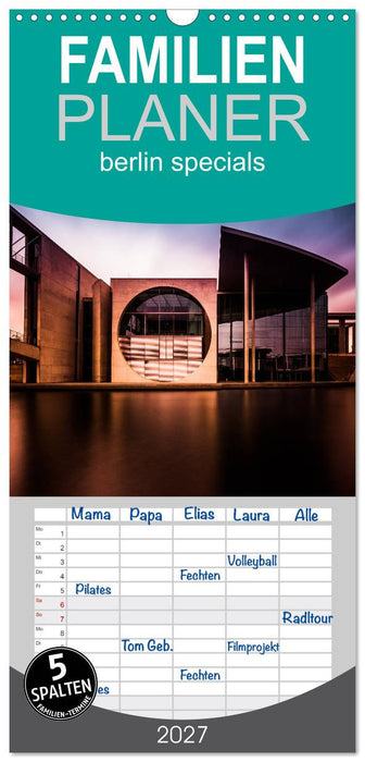 berlin specials (CALVENDO Familienplaner 2027)