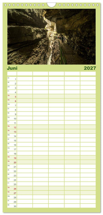 Oberstdorf und Umgebung (CALVENDO Familienplaner 2027)