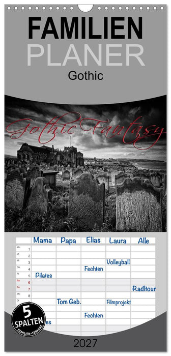 Gothic Fantasy (CALVENDO Familienplaner 2027)