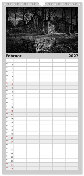 Gothic Fantasy (CALVENDO Familienplaner 2027)