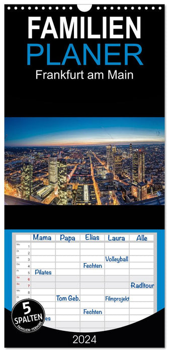 Frankfurt am Main (CALVENDO Familienplaner 2027)