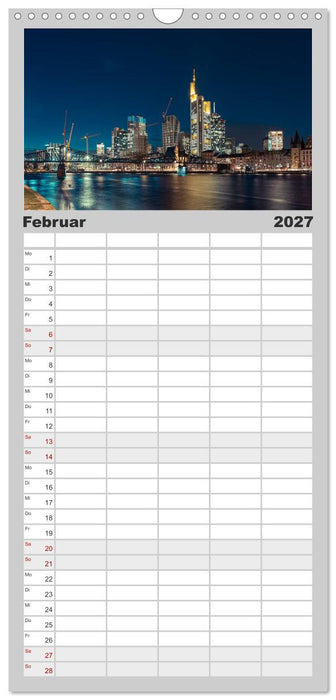 Frankfurt am Main (CALVENDO Familienplaner 2027)
