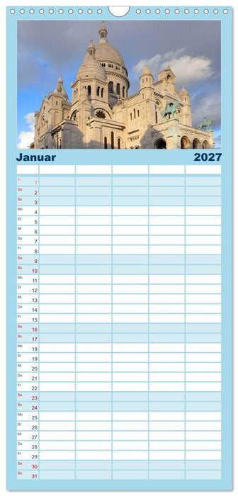 Paris (CALVENDO Familienplaner 2027)